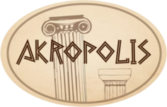 Logo vom griechischen Restaurant Akropolis