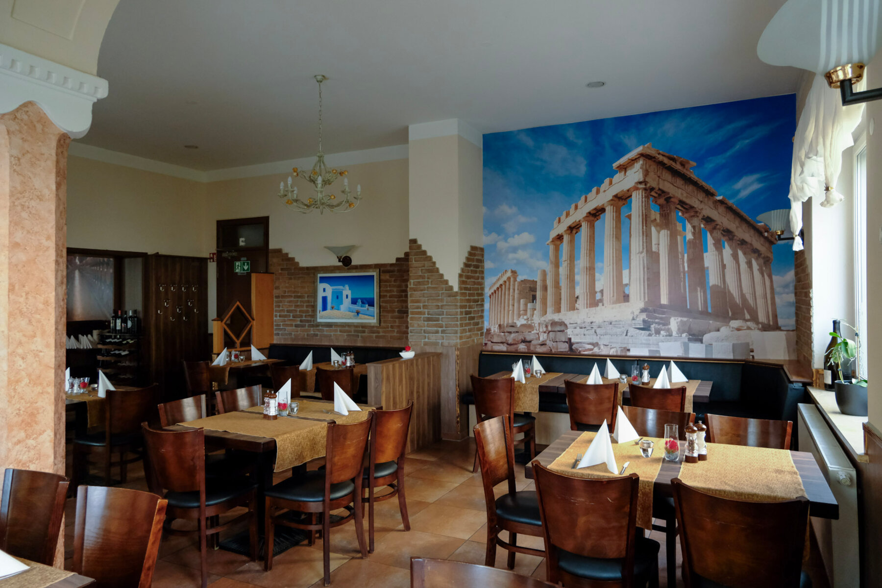griechisches Restaurant Akropolis von innen