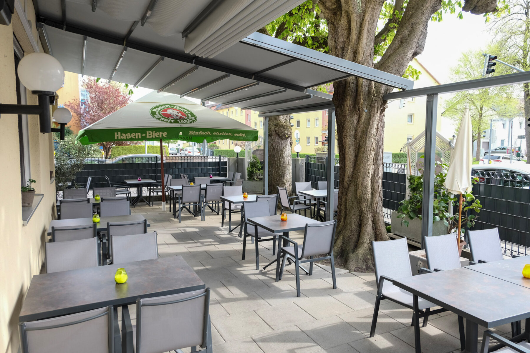 griechisches Restaurant Akropolis von außen